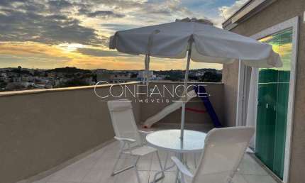 Cobertura com 3 quartos à venda no Fazendinha, Curitiba , 106 m2 por R$ 999.000