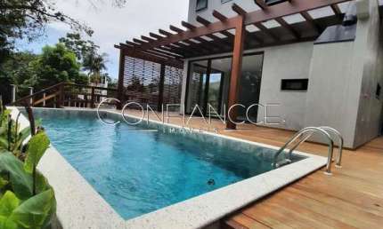 Terreno em condomínio fechado à venda na Rua Guaruva, 100, Praia das Taquaras, Balneário Camboriú, 388 m2 por R$ 991.480