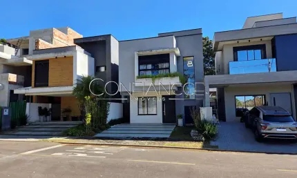 Casa em condomínio fechado com 3 quartos à venda na Rua Irma Schreiner Maran, 480, Santa Cândida, Curitiba, 145 m2 por R$ 1.180.000