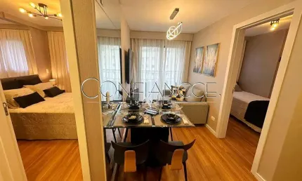 Apartamento com 2 quartos à venda na Rua Bororós, Portão, Curitiba, 39 m2 por R$ 480.000