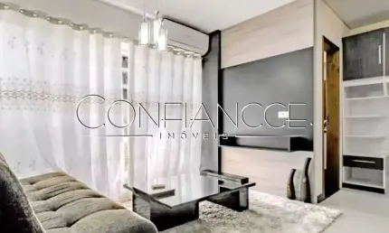 Kitnet / stúdio à venda na rua josé carolo, mossunguê, curitiba, 35 m2 por r$ 375.000