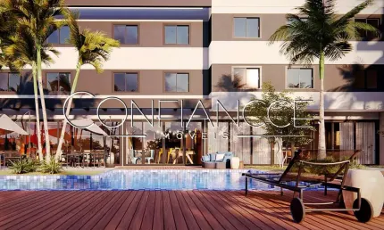 Apartamento com 1 quarto à venda na rua ildefonso stockler de frança, novo mundo, curitiba, 22 m2 por r$ 285.000