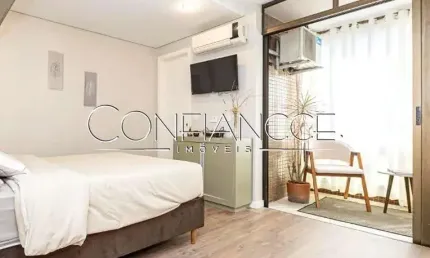 Apartamento com 1 quarto à venda na Rua XV de Novembro, Alto da Rua XV, Curitiba, 26 m2 por R$ 240.000