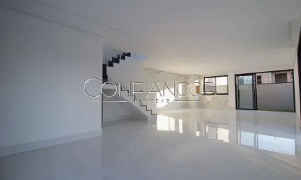 Casa em condomínio fechado com 3 quartos à venda na rua irma schreiner maran, 503, santa cândida, curitiba, 171 m2 por r$ 1.290.000