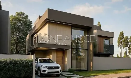Casa em condomínio fechado com 3 quartos à venda na Rua Emanoel Voluz, 1301, Pinheirinho, Curitiba, 164 m2 por R$ 1.197.000