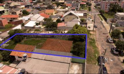 Terreno à venda na Rua da Constituição, Pinheirinho, Curitiba, 640 m2 por R$ 739.000