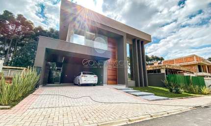 Casa em condomínio fechado com 4 quartos à venda na Avenida Cândido Hartmann, Santa Felicidade, Curitiba, 306 m2 por R$ 3.924.682