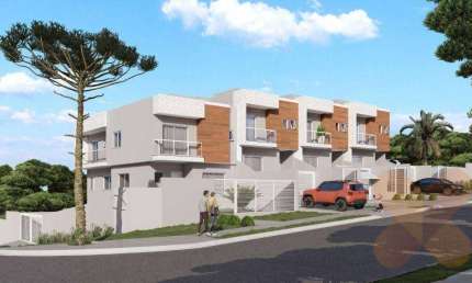 Sobrado com 3 dormitórios à venda, 143 m² por R$ 890.000,00 - Boa Vista - Curitiba/PR