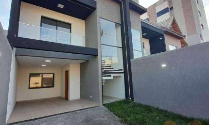 Sobrado com 3 dormitórios à venda, 130 m² por R$ 830.000,00 - Cidade Jardim - São José dos Pinhais/PR