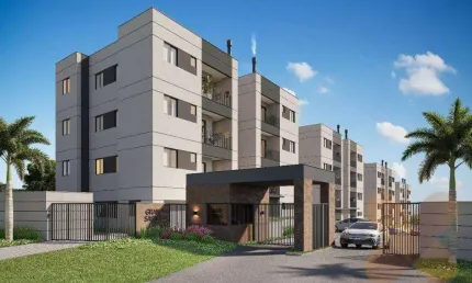 Apartamento com 2 dormitórios à venda, 49 m² por R$ 260.000,00 - Vila Emerentina - Almirante Tamandaré/PR