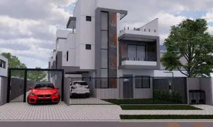 Sobrado à venda, 129 m² por R$ 850.000,00 - Capão Raso - Curitiba/PR