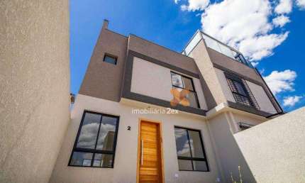 Sobrado com 3 dormitórios à venda, 147 m² por R$ 699.000,00 - Lindóia - Curitiba/PR