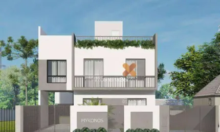 Sobrado com 3 dormitórios à venda, 100 m² por R$ 677.000,00 - Xaxim - Curitiba/PR