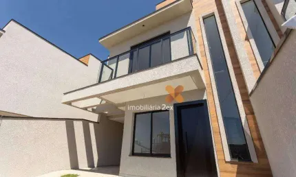 Sobrado com 3 dormitórios à venda, 103 m² por R$ 675.000,00 - Atuba - Curitiba/PR