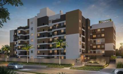 Apartamento com 2 quartos à venda na Rua João Bonat, 494, Novo Mundo, Curitiba, 48 m2 por R$ 453.483