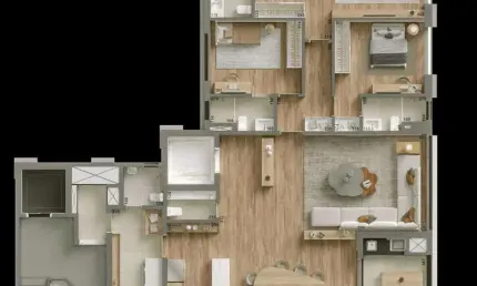 Apartamento com 3 quartos à venda na Rua Carneiro Lobo, 61, Água Verde, Curitiba