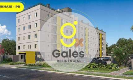 Apartamento com 2 dormitórios à venda - Weissópolis - Pinhais/PR