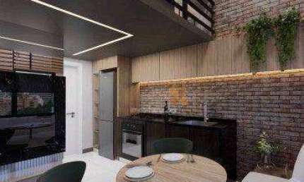 Studio com 1 dormitório à venda - Jardim das Américas - Curitiba/PR
