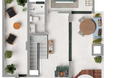 Apartamento com 2 quartos à venda na Rua Paulo Friebe, 231, Bairro Alto, Curitiba