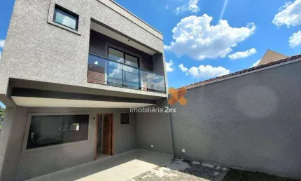 Sobrado com 3 dormitórios à venda, 114 m² por R$ 670.000,00 - Boa Vista - Curitiba/PR