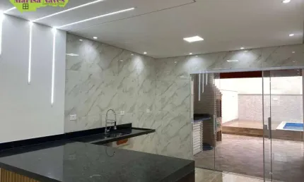 Casa com 3 dormitórios à venda, 124 m² por R$ 679.000 - Estância Balneária Tupy - Itanhaém/SP