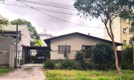 Terreno à venda na Rua Alcebíades Plaisant, 668, Água Verde, Curitiba