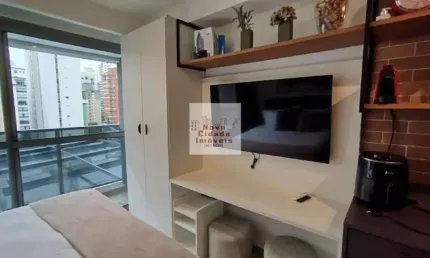 Jardim paulista! studio 22 m² 1 dorm 1 banh sem vaga para aluguel - st2911