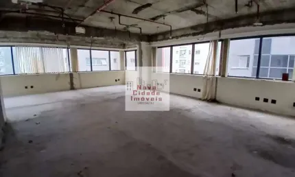 Itaim bibi! conj. comercial no contra-piso (103 m²) com 2 banheiros e 2 vagas à venda! - sa2959