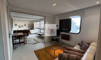 Jardim Paulista! Apto. 122 m² MOBILIADO 2 suites 3 banhs. 2 vagas para aluguel - AP2967
