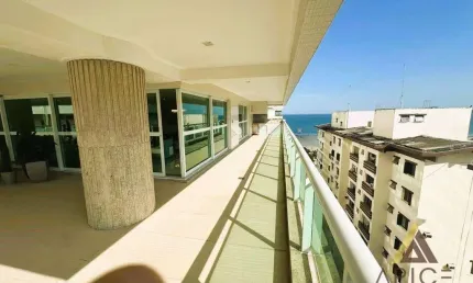 Exclusivo apartamento para venda no prime plaza residence - considerado o verdadeiro triple 'a' de santos