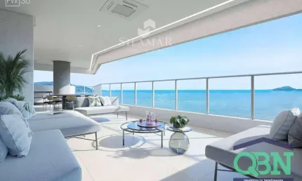 LANÇAMENTO APTO. TRIPLE 'A' FRENTE A PRAIA DO GONZAGA com 433m² ÚTEIS - 04 SUÍTES - 06 BANHEIROS - VARANDA GOURMET - 04 VAGAS - LAZER COMPLETO