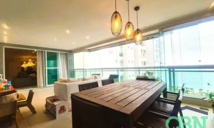 !!!oportunidade!!! maravilhoso apto. altíssimo padrão com 233m² úteis - 04 suítes - 03 vagas - lazer completo por r$ 4.2m - aparecida santos/sp