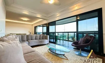 Maravilhoso apto. alto padrão porteira fechada - frente ao mar - 252m² úteis - 03 suítes - varanda enorme - 05 w.c - 02 vagas demarcadas - pompéia