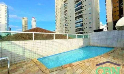 Apartamento Garden com 3 dormitórios, 170 m² - venda por R$ 1.550.000,00 ou aluguel por R$ 18.500,00/mês - Gonzaga - Santos/SP