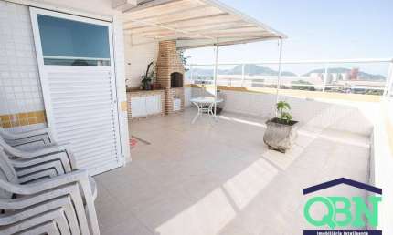 Cobertura com 2 dormitórios, 120 m² - venda por R$ 829.000,00 ou aluguel por R$ 5.196,00/mês - Estuário - Santos/SP