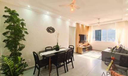 Apartamento com 2 dormitórios à venda, 74 m² por R$ 600.000,00 - Marapé - Santos/SP