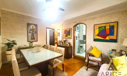 !!!OPORTUNIDADE!!! LINDO APARTAMENTO PADRÃO Á 02 QUADRAS DA PRAIA com 74m² ÚTEIS - 02 DORMITÓRIOS - REFORMADO - por R$ 469.000 - BOQUEIRÃO / SANTOS