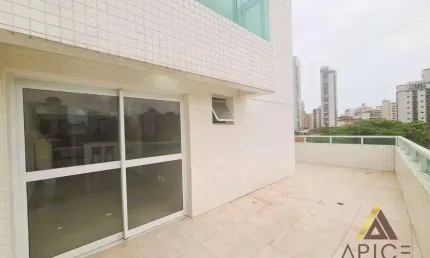 Apartamento garden com 2 dormitórios, 94 m² - venda por r$ 763.000,00 ou aluguel por r$ 5.500,00/mês - embaré - santos/sp