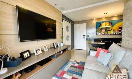 Apartamento com 2 dormitórios à venda, 68 m² por R$ 689.000,00 - Gonzaga - Santos/SP