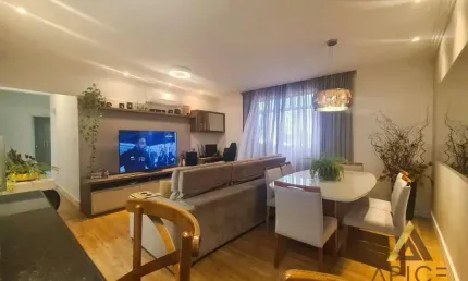 Maravilhoso apto. padrão porteira fechada com 101m² úteis - 03 dor. sendo 01 suíte - depend. de serviço - vaga fechada por r$ 849 mil - ponta da praia