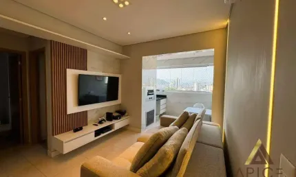 Apartamento com 2 dormitórios à venda, 67 m² por r$ 1.150.000,00 - boqueirão - santos/sp