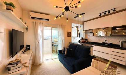 !!!OPORTUNIDADE!!! LINDO APTO. SEMI-NOVO EM ´PRÉDIO COM LAZER COMPLETO - 40m² ÚTEIS - 01 DORM. - VARANDA - BANHEIRO - 01 VAGA por R$ 450 MIL