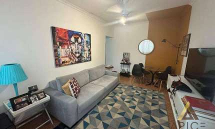 OPORTUNIDADE Apartamento 2 dormitórios, 1 garagem, andar TERREO, à venda, 90 m² por R$ 399.000 - Campo Grande - Santos/SP