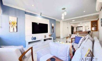 Apartamento com 2 dormitórios à venda, 104 m² por R$ 879.000,00 - Gonzaga - Santos/SP