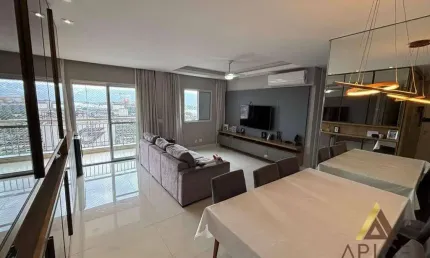 Apartamento com 2 dormitórios à venda, 81 m² por r$ 719.000,00 - estuário - santos/sp