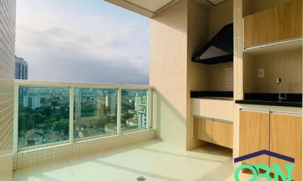 LIINDO APARTAMENTO ALTO PADRÃO com 77m² ÚTEIS - 02 SUÍTES - VARANDA GOURMET - 04 W.C - 02 VAGAS - LAZER COMPLETO - PONTA DA PRAIA / SANTOS