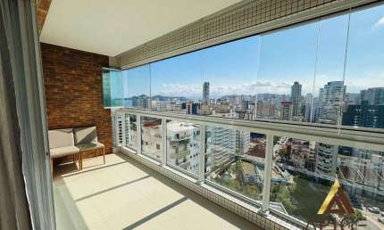 Apartamento com 3 dormitórios à venda, 141 m² por R$ 2.115.000,00 - Embaré - Santos/SP