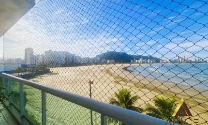 Apartamento com 3 dormitórios à venda, 175 m² por R$ 1.259.000,00 - Ilha Porchat - São Vicente/SP