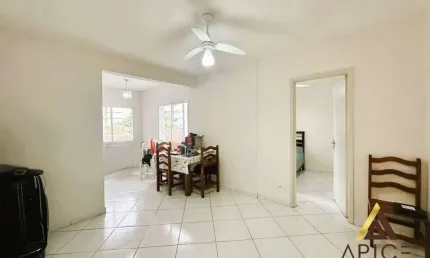 Apartamento com 1 dormitório à venda, 54 m² por R$ 389.000,00 - Boqueirão - Santos/SP