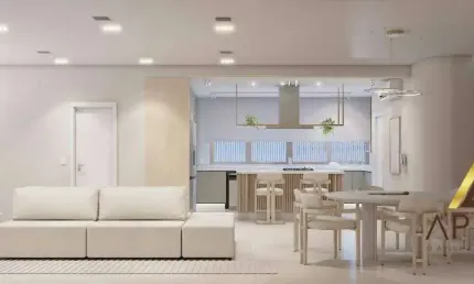 Apartamento retrofit de alto padrão no gonzaga com 3 dormitórios à venda, 159 m² por r$ 2.300.000 - gonzaga - santos/sp